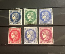 Old French Stamps 1938 Ceres