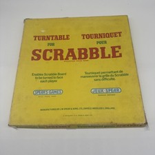 Vintage Scrabble Plastic