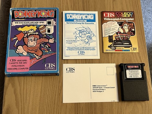 Intellivision cbs donkey kong - cbs,
