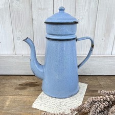 Vintage French Enamel Coffee