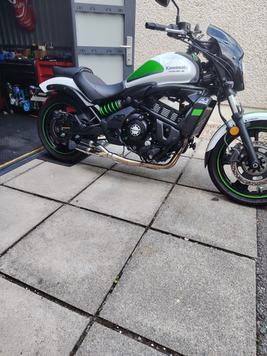 Custom exhaust kawasaki vulcan - kawasaki,