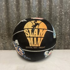 Slam Man 1990s Vintage NBL Basketball Australian All Over  Print Teams