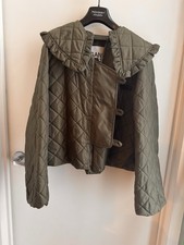 Ganni Green Collared Jacket