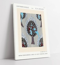 ART DECO BIRD TREE PATTERN