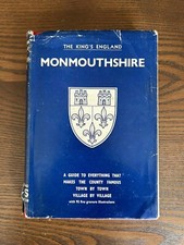 Monmouthshire Arthur Mee's The Kings England Vintage Book 1st Ed 1951 Hodder