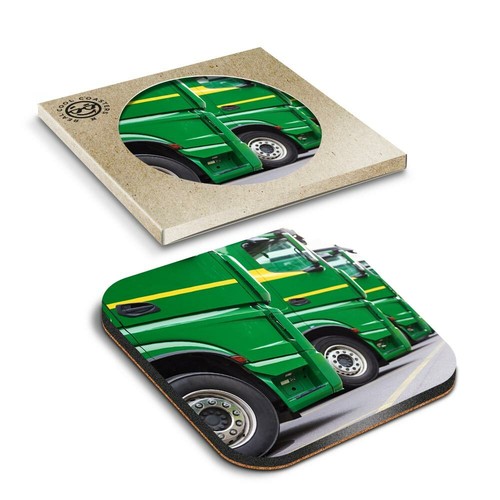 Boxed square coasters - 1,