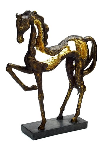 Prancing horse statue - prancing,