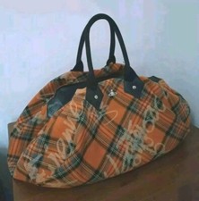 Vivienne Westwood Large Tartan Over Night Bag, Weekend Bag Rare Vintage.?