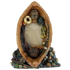 Rustic Canoe Fishing Boat