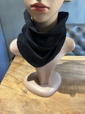 66 North 100% Merino Wool Black Snood
