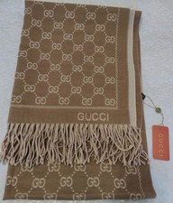 New Women's Beige Gucci Scarf