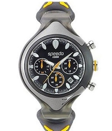 Speedo analog chrono black - analog,
