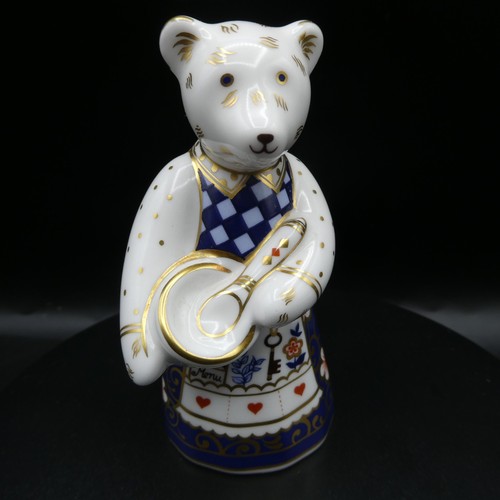 Royal crown derby mini teddy - crown,