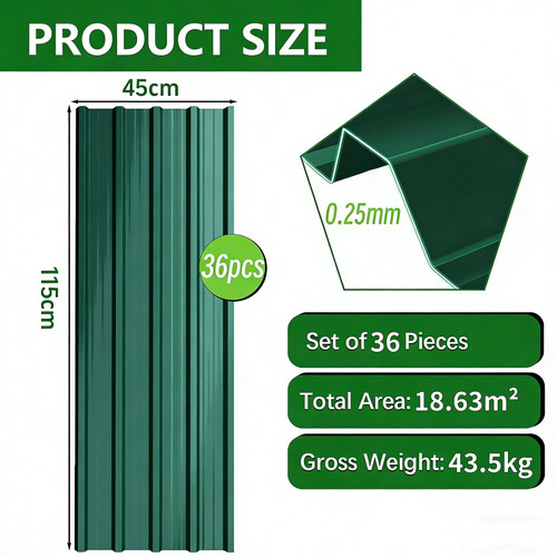 Corrugated galvanized metal - corrugated,