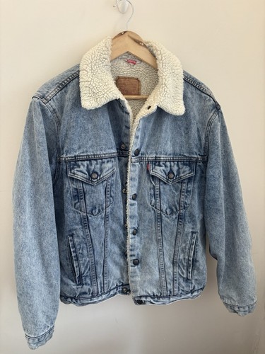 Vintage levi sherpa lined - vintage,