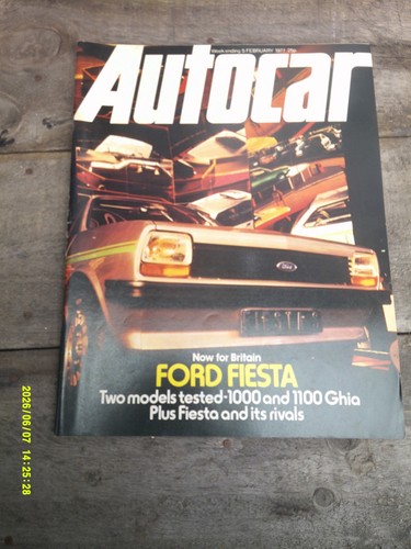 Vintage autocar magazine - vintage, 5th