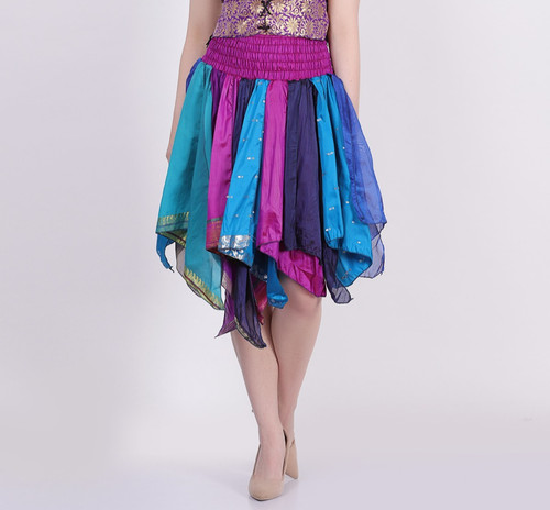 Tribal style belly dance skirt - dance,