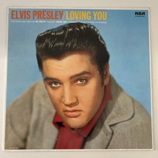 Elvis Presley - Loving You Original UK RCA International 10" Vinyl Record LP