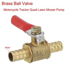 In-Line Fuel Tap Brass 8mm