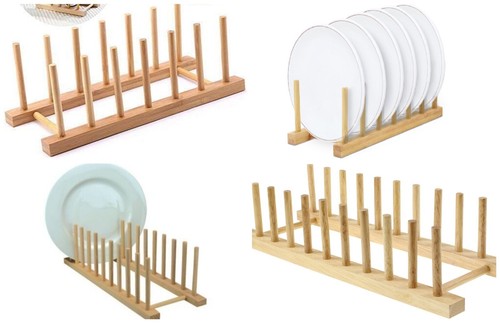 Wooden dish stand drying - stand, rack