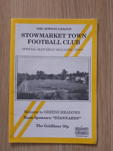 Stowmarket town wisbech - town, v