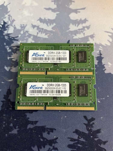 4gb asint ddr3 1333 - 4gb, (2x2gb)