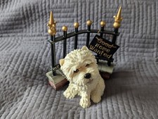 Leonardo Collection Good Home Wanted 2001 West Highland Terrier Figurine VGC