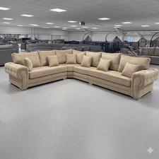 Special Offer - Reduced Price!!!! Luxury Verona Corner Sofa | Beige | 2C3 |
