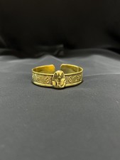 Gold Brass Egyptian Pharaoh