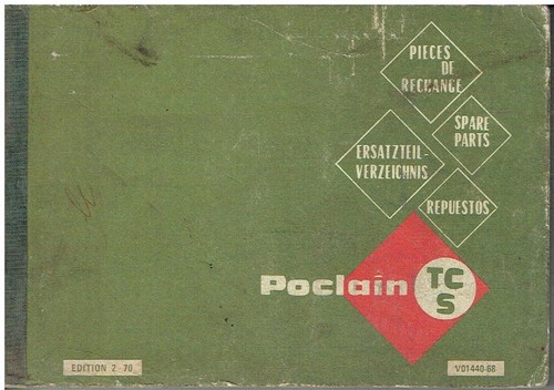 Poclain tcs excavator - poclain,