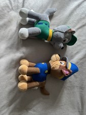 Nickelodeon Paw Patrol Chase and Rocky Teddies Official Store Plush Soft Toy