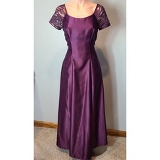 Vintage Gilded Lace Gown