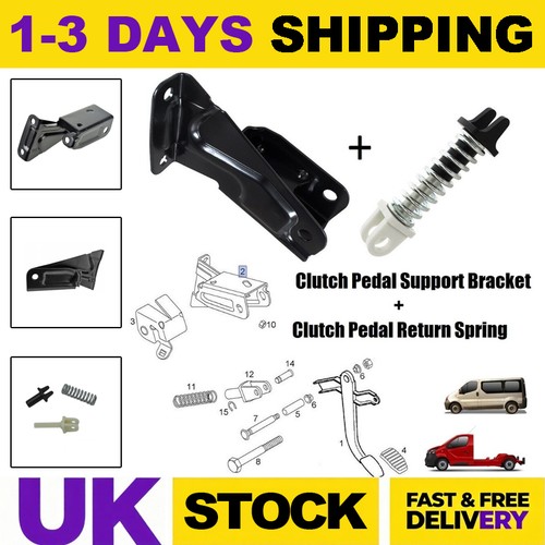 Clutch pedal repair bracket - clutch,