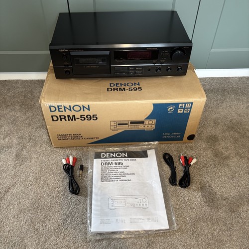 Denon drm 595 stereo cassette - drm-595,