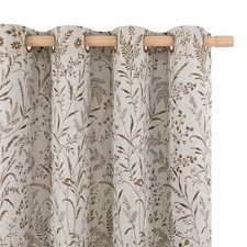 Brown Fall Curtains for Living