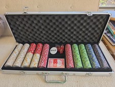 Poker Chips Set - 500pc Monaco