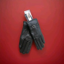 Accessories Gloves: Dark Brown Leather Winter Lined Gloves XL BNWT.
