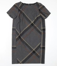 NEXT Womens Grey Plaid