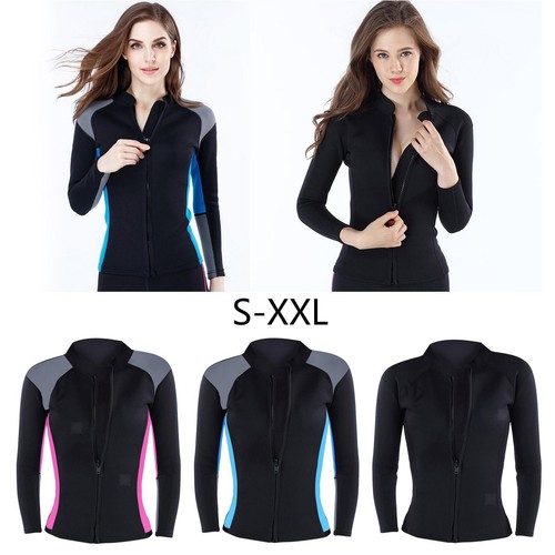 Women wetsuit top 2mm - wetsuit,