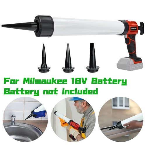 Cordless caulking gun for - caulking,
