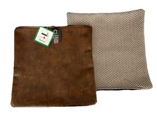 100% Real Leather Cushion