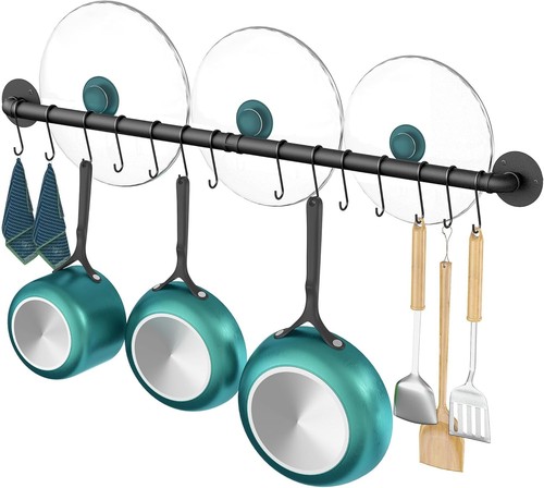 Wall mount pot pan bar - mount,