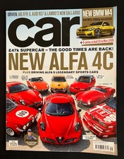 Car Magazine September 2013 Alfa Romeo 4C 8C SZ Disco Volante GTA 155 Giulia.