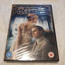 The Great Gatsby DVD Leonardo DiCaprio. New