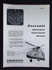 Original 1960 Advert Ferranti