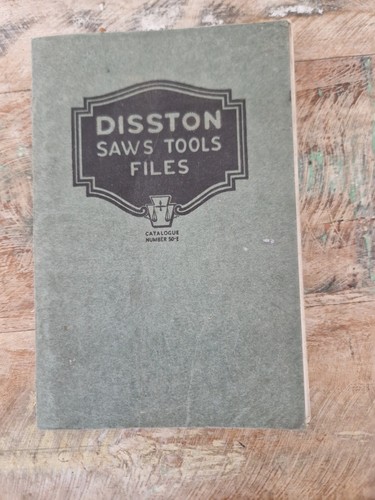 Disston saw tools trade - saw,