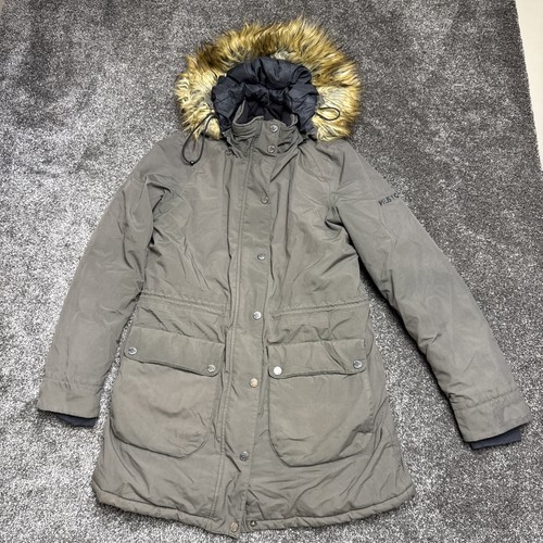 Green musto parka - musto, fur