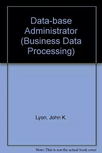 Data base administrator john - administrator,,