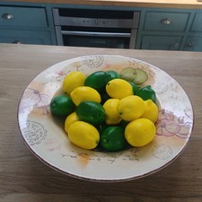 23 Vintage Artificial Lemons &