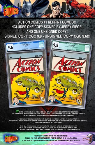 Action comics jerry siegel - comics,